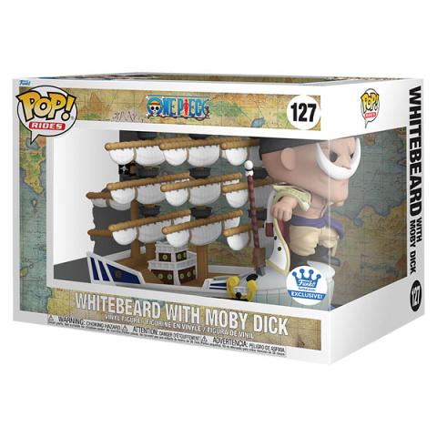 Funko POP #127 Rides Deluxe One Piece Whitebeard with Moby Dick Exclusive Figure