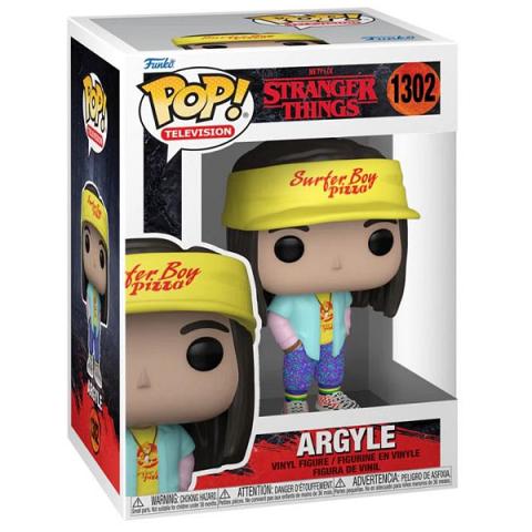 Funko POP #1302 Stranger Things Season 4 Argyle Figure