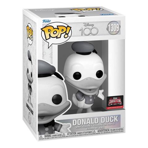 Funko POP #1309 Disney 100th Vintage Donald Duck Exclusive Figure
