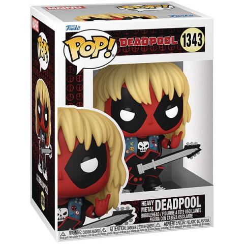 Funko POP #1343 Marvel Deadpool Heavy Metal Deadpool Figure