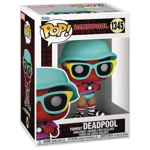 Funko POP #1345 Marvel Deadpool Tourist Deadpool Figure