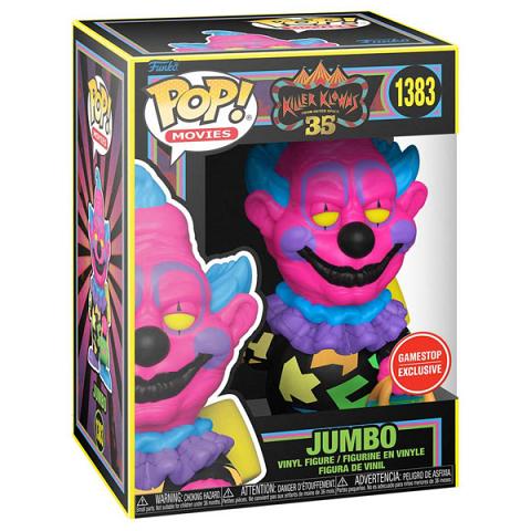 Funko POP #1383 Killer Klowns Jumbo Black Light Exclusive Figure