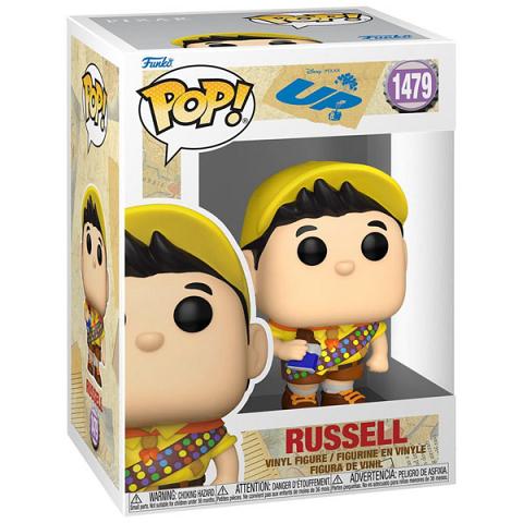 Funko POP #1479 Disney Pixar UP Russell with Chocolate Bar Figure