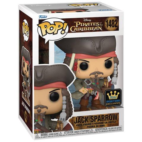 Funko POP #1482 Disney Pirates of the Caribbean Jack Sparrow Specialty Series Exclusive Figure