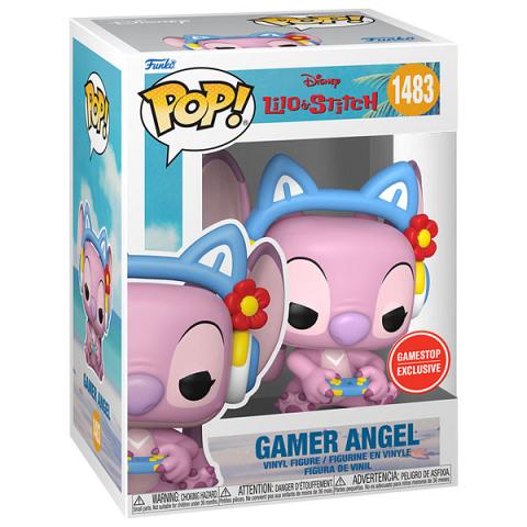 Funko POP #1483 Disney Lilo and Stitch Gamer Angel Exclusive Figure