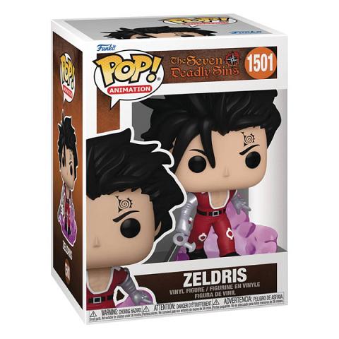 Funko POP #1501 The Seven Deadly Sins Zeldris with Sword Figure