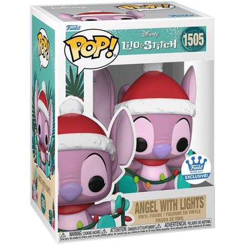 Funko POP #1505 Disney Lilo and Stitch Angel with Lights Exclusive Figure