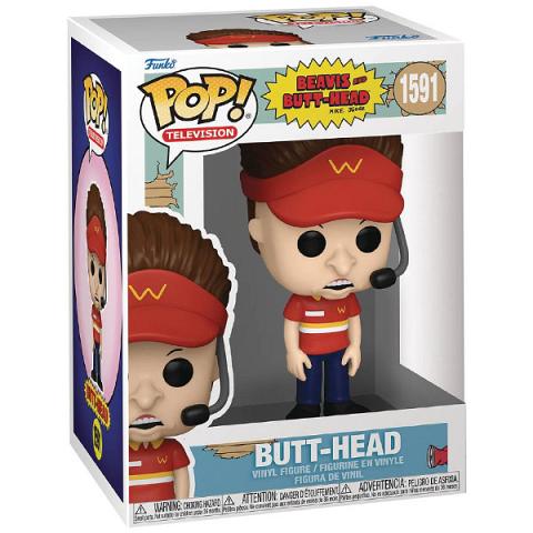 Funko POP #1591 Beavis and Butt-Head Butt-Head Burger World Uniform Figure