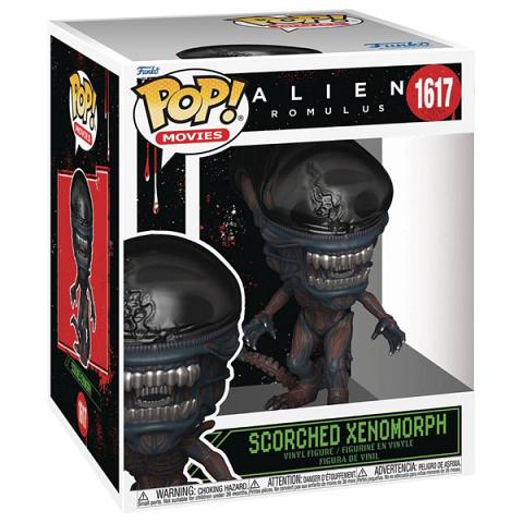 Funko POP #1617 Super Alien Romulus Scorched Xenomorph Figure