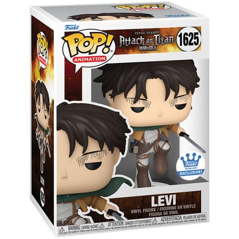 Funko POP #1625 Attack on Titan Battle Levi with Swords Exclusive Figure