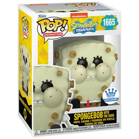 Funko POP #1665 SpongeBob Squarepants SpongeBob with the Suds Exclusive Figure