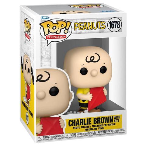 Funko POP #1678 Peanuts Charlie Brown with Kite Figure