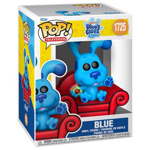 Funko POP #1725 Premium Blue's Clues and You! Blue on the Thinking Chair Figure