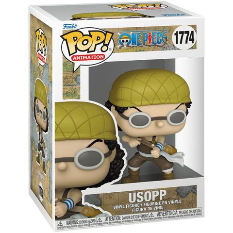 Funko POP #1774 One Piece Usopp with Rubber Band Figure