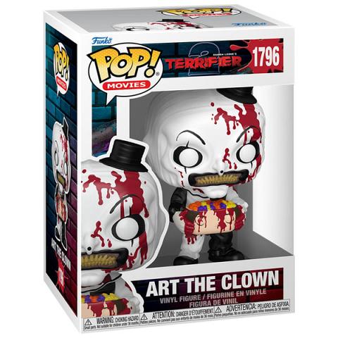 Funko POP #1796 Terrifier 2 Art the Clown with Candy Filled Head Figure