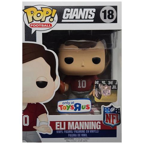 Funko POP #18 Football NFL New York Giants Eli Manning (Giants Throwback Jersey) Exclusive Figure