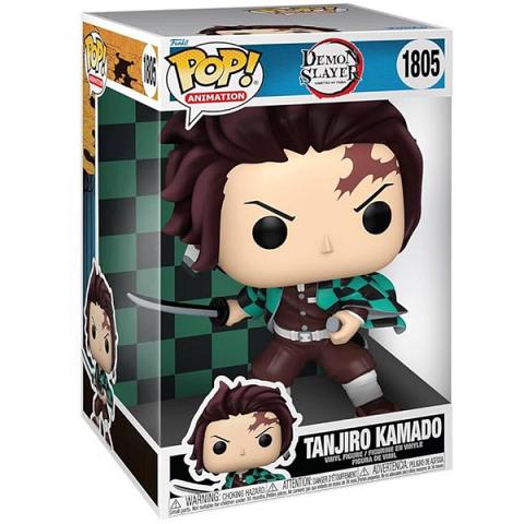 Funko POP #1805 Jumbo Demon Slayer Tanjiro Kamado Figure