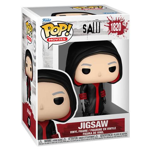 Funko POP #1820 Movies Saw Jigsaw Figure