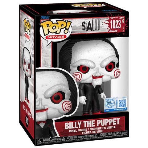 Funko POP #1823 Saw Billy the Puppet with Glitter Shoes Exclusive Figure
