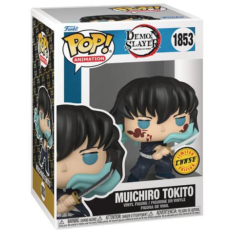 Funko POP #1853 Demon Slayer Muichiro Tokito Attack with Alternate Sword Chase Figure