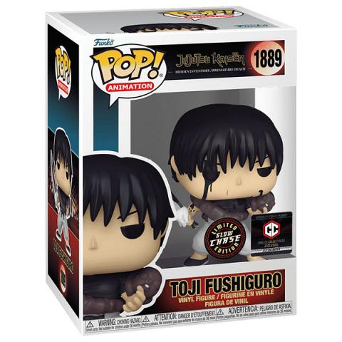 Funko POP #1889 Jujutsu Kaisen Toji Fushiguro with Split Soul Katana Exclusive Glow Chase Figure