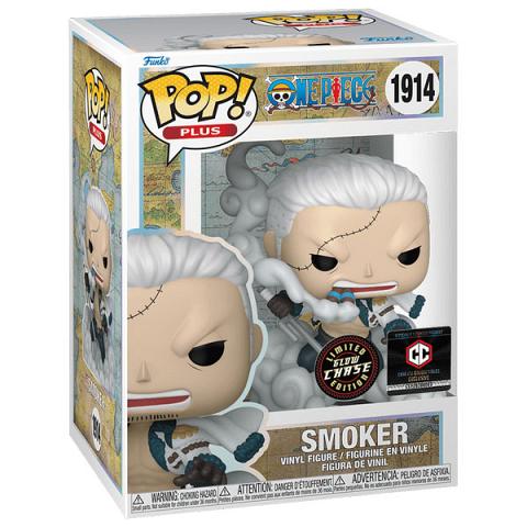 Funko POP #1914 Plus One Piece Smoker Exclusive Glow Chase Figure