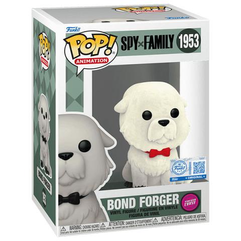 Funko POP #1953 Spy X Family Bond Forger Exclusive Flocked Chase Figure