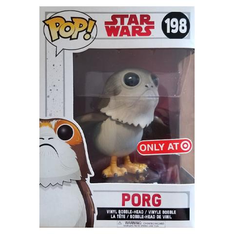 Funko POP #198 Star Wars Porg Exclusive Figure (Damaged Box)