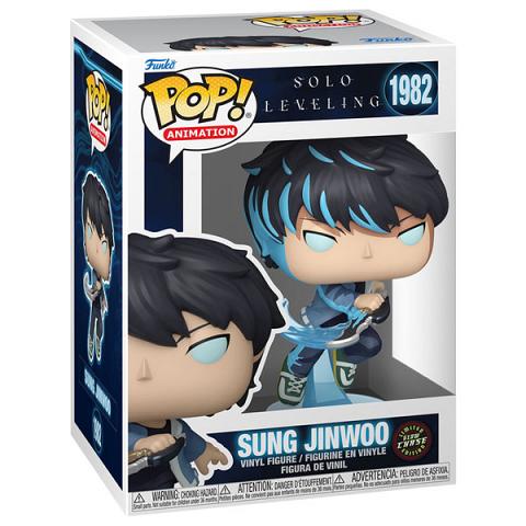 Funko POP #1982 Solo Leveling Sung Jinwoo Glow Chase Figure