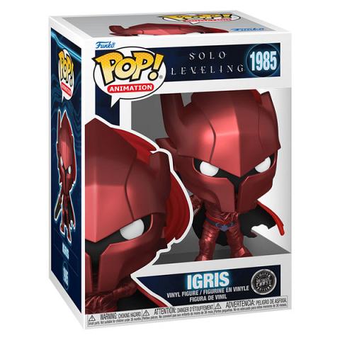 Funko POP #1985 Solo Leveling Igris Red Chase Figure