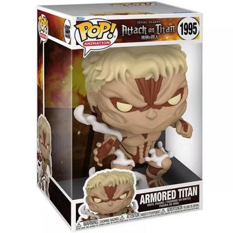 Funko POP #1995 Jumbo Attack on Titan Armored Titan Figure