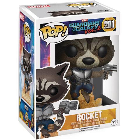 Funko POP #201 Marvel Guardians of the Galaxy Vol. 2 Rocket Figure