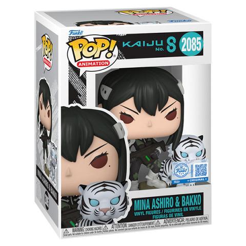 Funko POP #2085 Kaiju No. 8 Mina Ashiro and Bakko Exclusive Figure