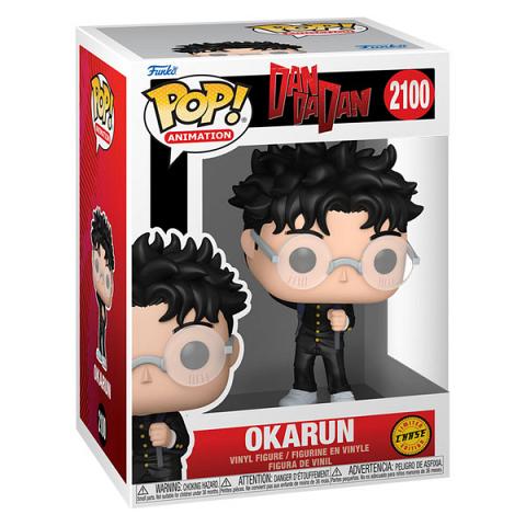 Funko POP #2100 Dan Da Dan Okarun Human Form Chase Variant Figure