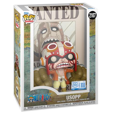 Funko POP #2107 One Piece Pop! Poster Usopp Exclusive Figure