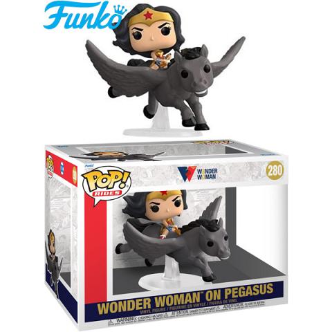 Funko POP #280 Rides DC Wonder Woman 80th Anniversary on Pegasus Figure
