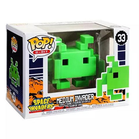 Funko POP #33 8-Bit Space Invaders Green Medium Invader Figure