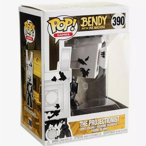 Funko POP #390 Bendy And The Ink Machine The Projectionist Figure