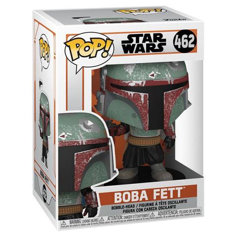 Funko POP #462 Star Wars The Mandalorian Boba Fett Figure