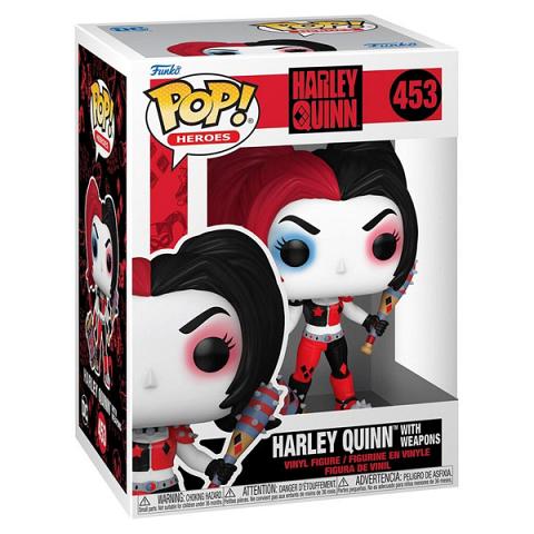 Funko POP #453 Heroes DC Harley Quinn with Weapons Figure