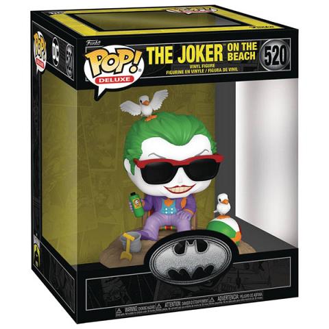 Funko POP #520 Deluxe DC Batman 1989 The Joker on the Beach Figure