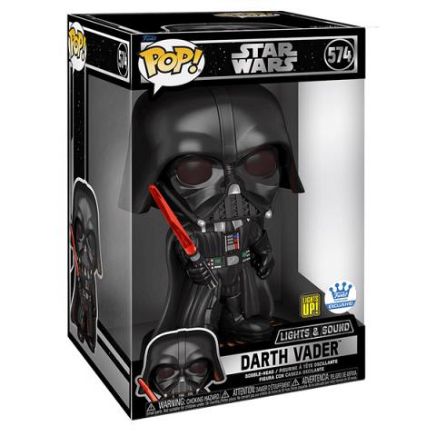 Funko POP #574 Star Wars Darth Vader Lights and Sounds 10 Inch Exclusive Figure