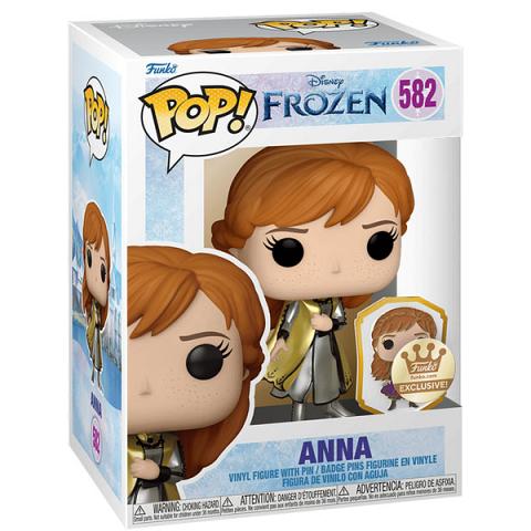 Funko POP #582 Disney Frozen Ultimate Gold Anna & Pin Exclusive