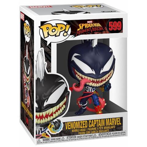 Funko POP #599 Marvel Venomized Captain Marvel Figure