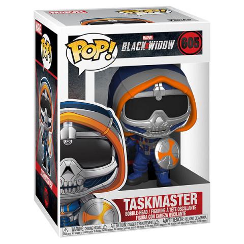Funko POP #605 Marvel Black Widow Movie Taskmaster with Shield Figure