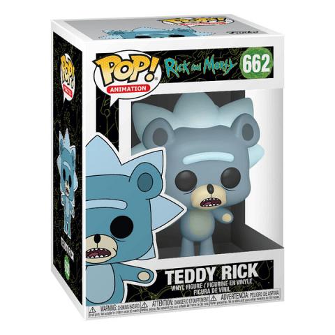 Funko POP #662 Rick and Morty Teddy Rick Figure