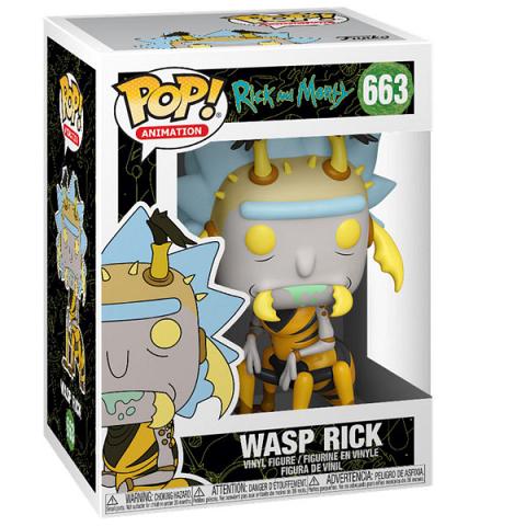 Funko POP #663 Rick and Morty Wasp Rick Figure
