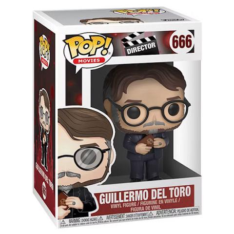 Funko POP #666 Movies Director Guillermo del Toro Figure