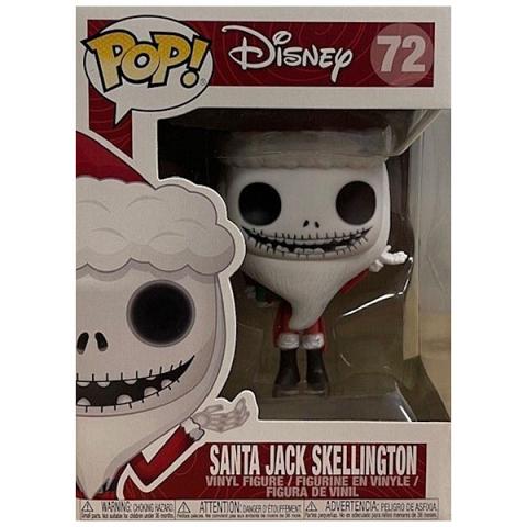 Funko POP #72 Disney The Nightmare Before Christmas Santa Jack Skellington Figure