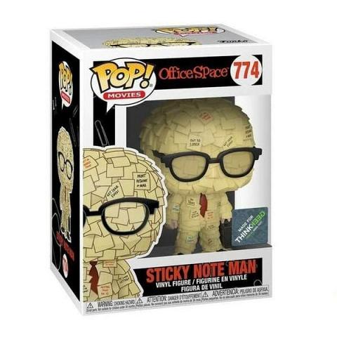 Funko POP #774 Office Space Sticky Note Man Exclusive Figure